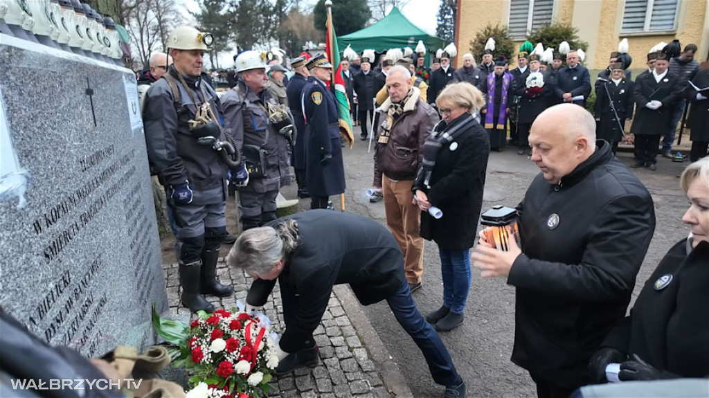 40 rocznica katastrofy górniczej w KWK \'Wałbrzych\'