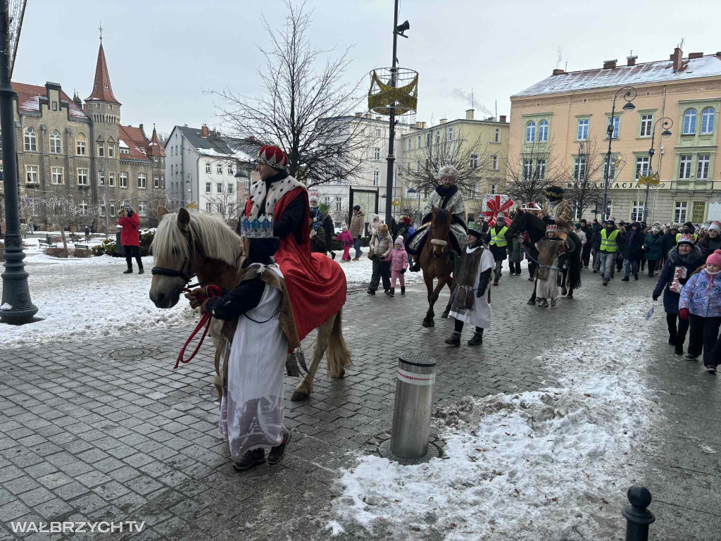 Orszak Trzech Króli przeszedł ulicami Wałbrzycha