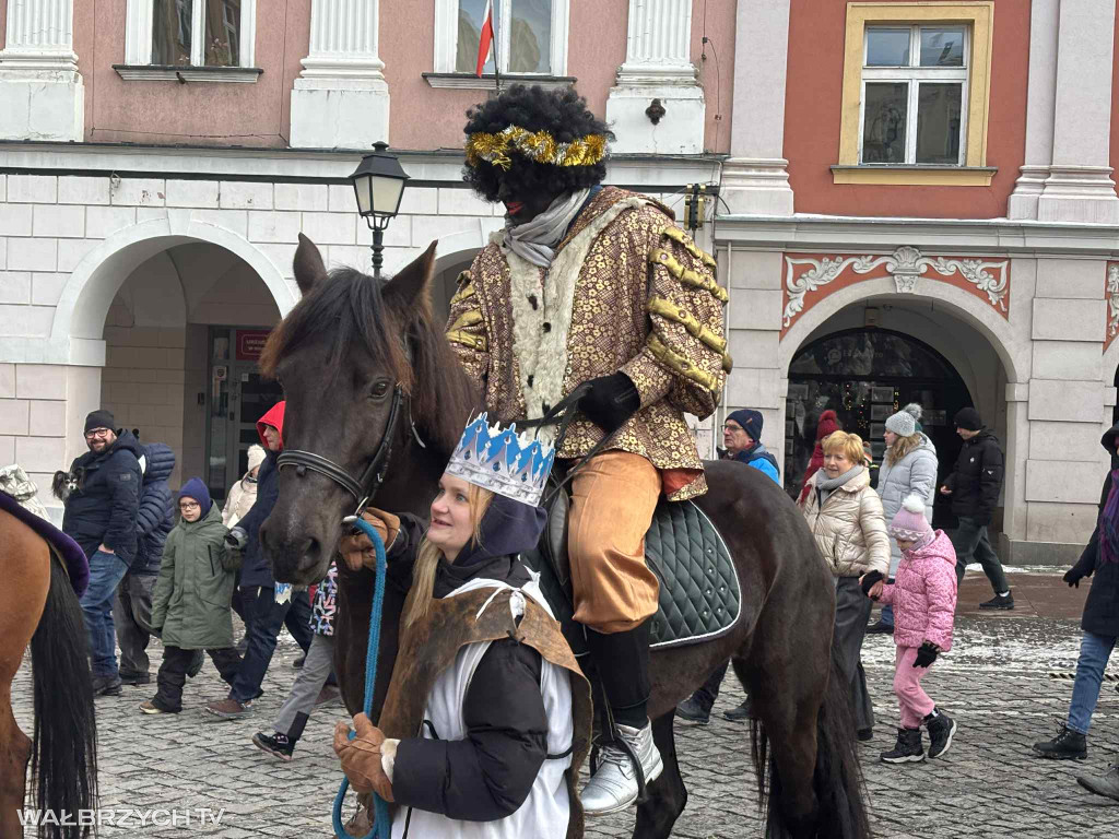 Orszak Trzech Króli przeszedł ulicami Wałbrzycha