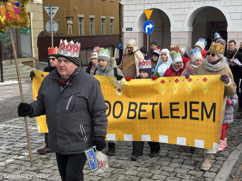 Orszak Trzech Króli przeszedł ulicami Wałbrzycha
