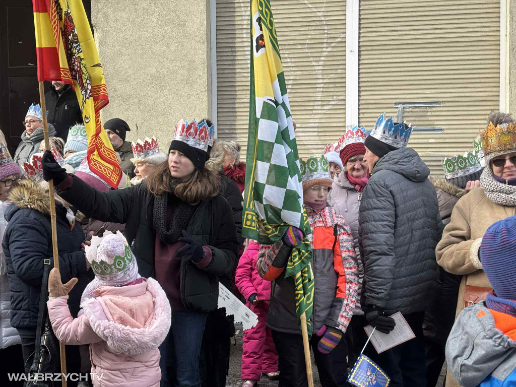 Orszak Trzech Króli przeszedł ulicami Wałbrzycha