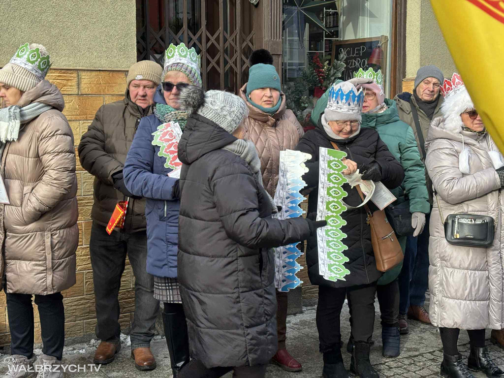 Orszak Trzech Króli przeszedł ulicami Wałbrzycha