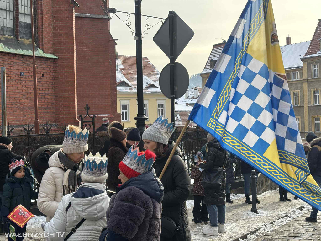 Orszak Trzech Króli przeszedł ulicami Wałbrzycha