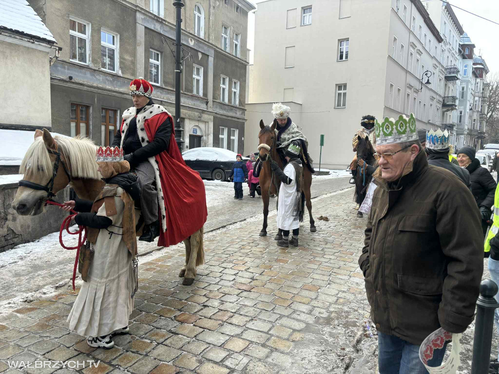 Orszak Trzech Króli przeszedł ulicami Wałbrzycha