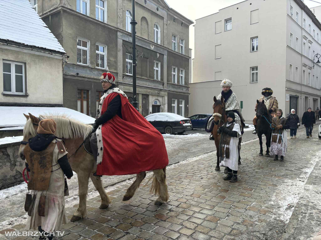 Orszak Trzech Króli przeszedł ulicami Wałbrzycha