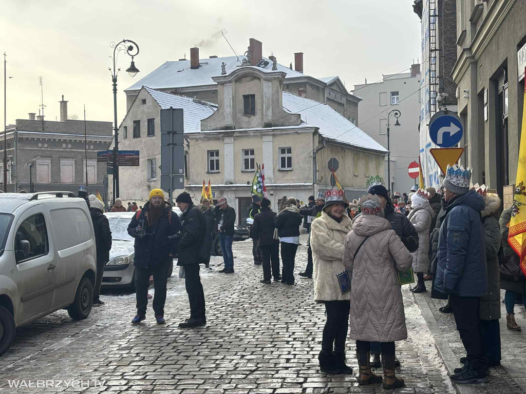 Orszak Trzech Króli przeszedł ulicami Wałbrzycha