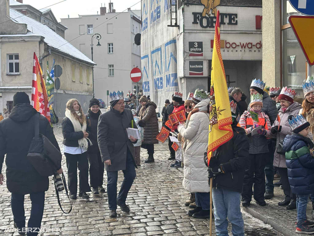 Orszak Trzech Króli przeszedł ulicami Wałbrzycha