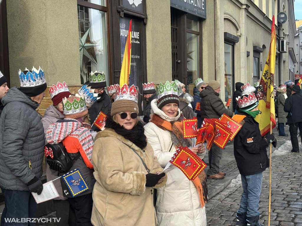 Orszak Trzech Króli przeszedł ulicami Wałbrzycha