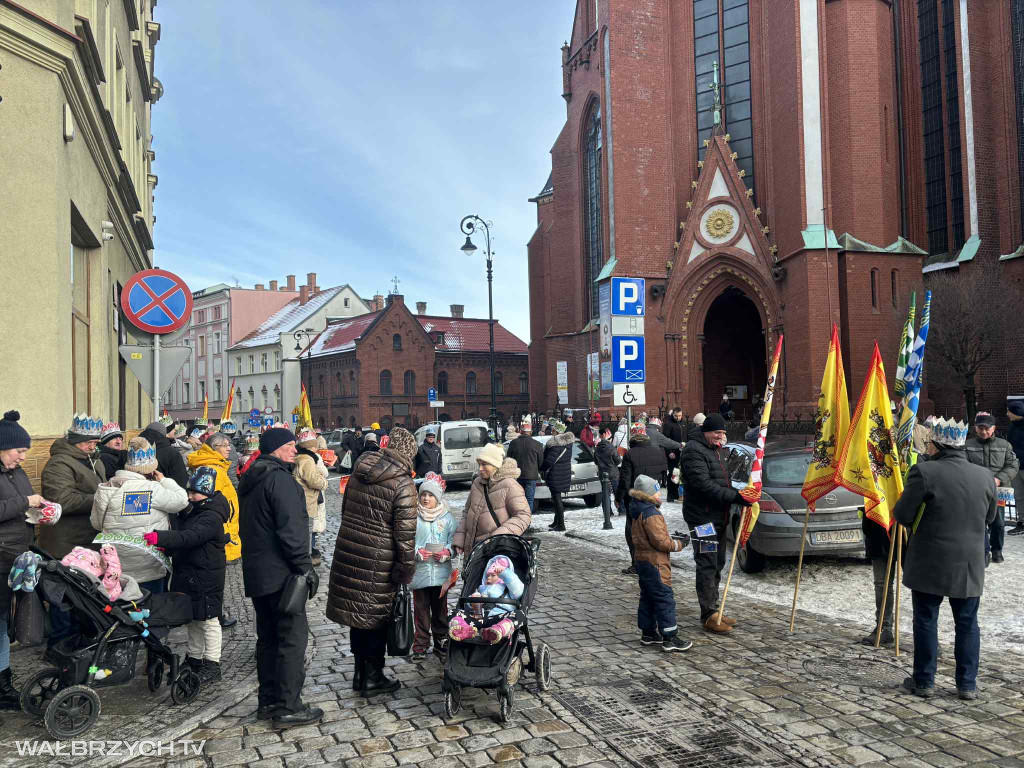 Orszak Trzech Króli przeszedł ulicami Wałbrzycha