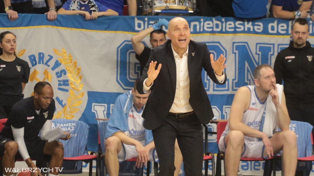 Górnik Wałbrzych  przegrał z Anwilem