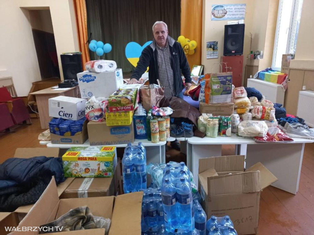 Pomaga Ukraińcom od czterech lat