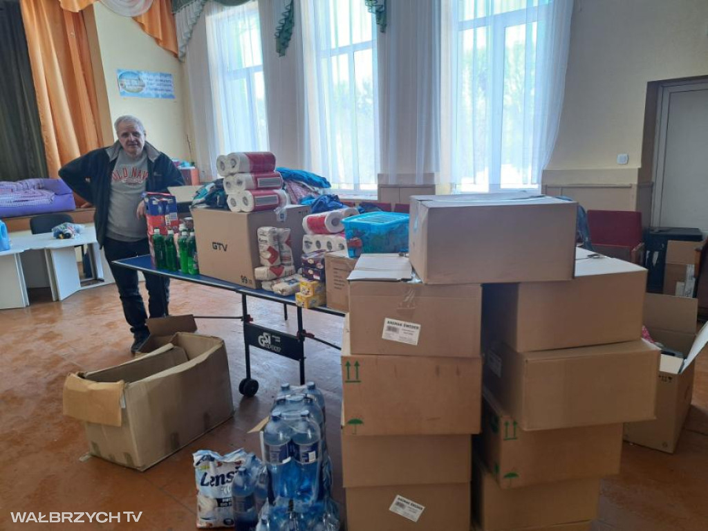 Pomaga Ukraińcom od czterech lat