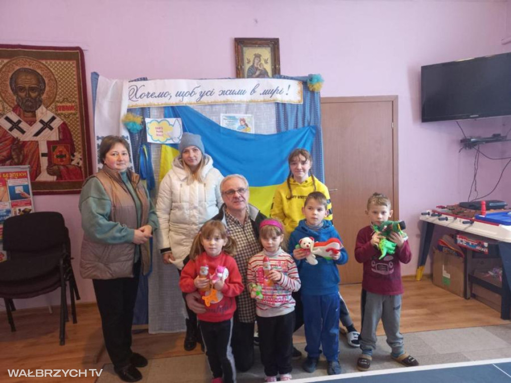 Pomaga Ukraińcom od czterech lat