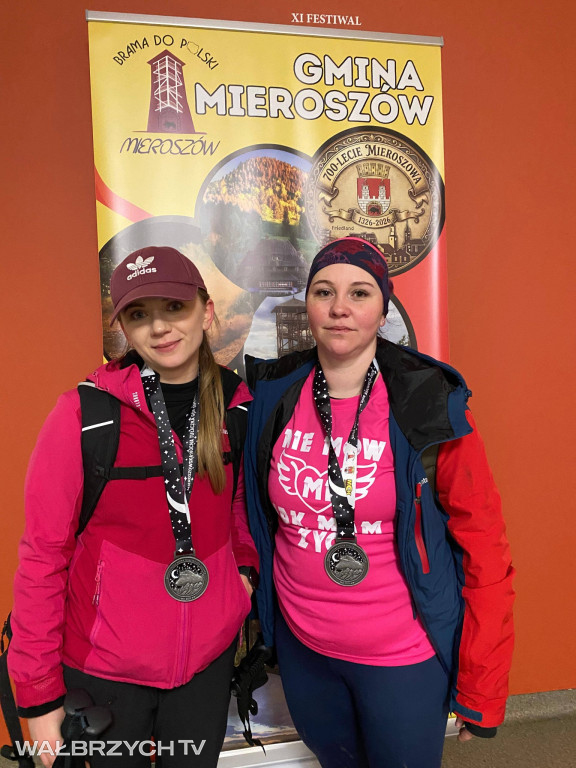 Na mecie VI Mieroszowskiej Nocnej Tułaczki Górskiej