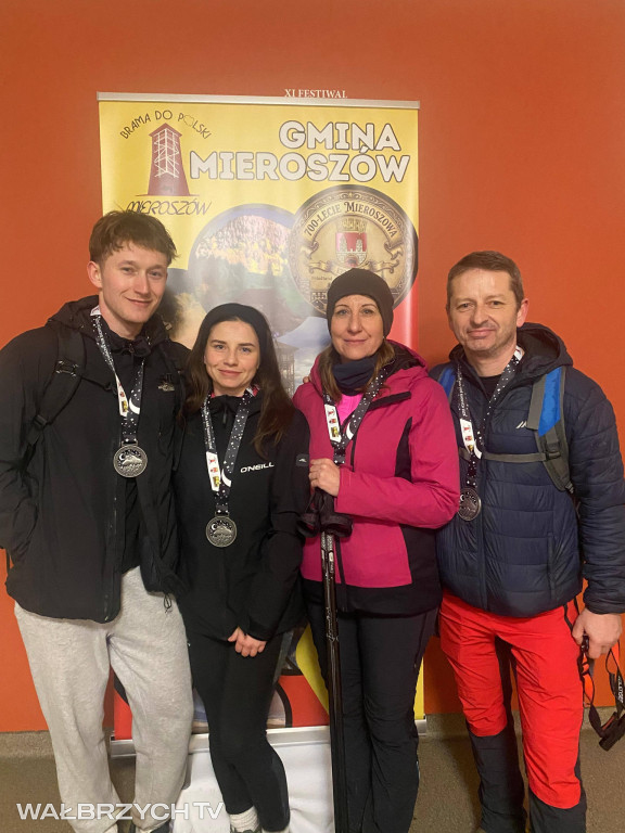 Na mecie VI Mieroszowskiej Nocnej Tułaczki Górskiej