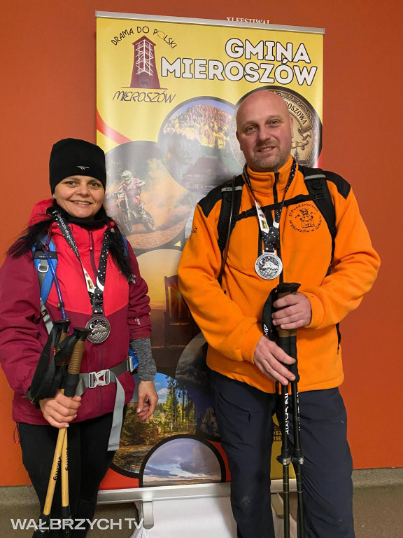 Na mecie VI Mieroszowskiej Nocnej Tułaczki Górskiej