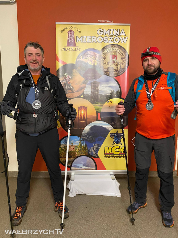 Na mecie VI Mieroszowskiej Nocnej Tułaczki Górskiej