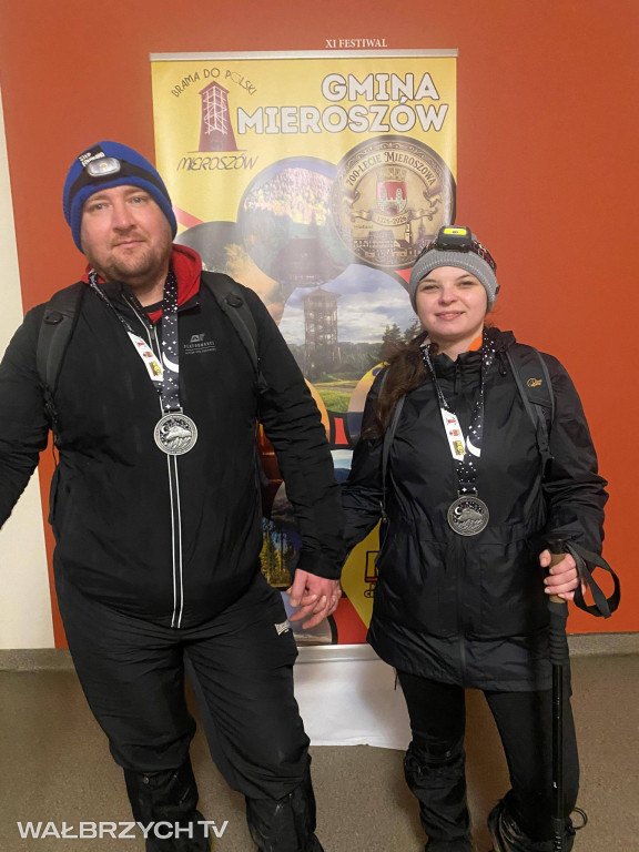 Na mecie VI Mieroszowskiej Nocnej Tułaczki Górskiej