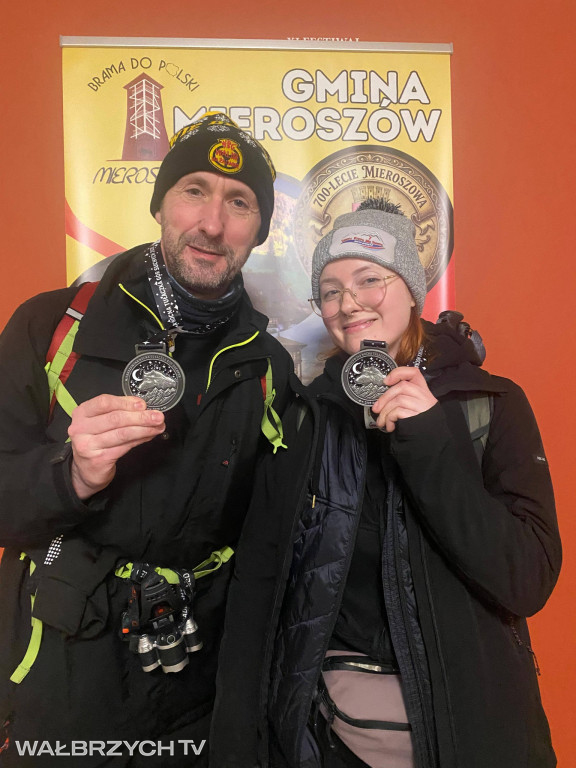 Na mecie VI Mieroszowskiej Nocnej Tułaczki Górskiej