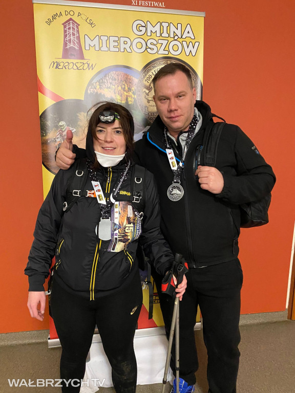 Na mecie VI Mieroszowskiej Nocnej Tułaczki Górskiej