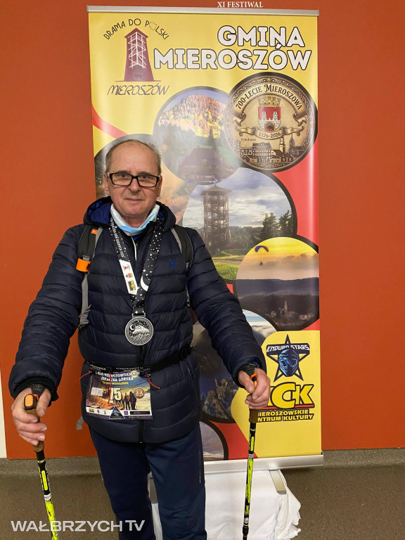 Na mecie VI Mieroszowskiej Nocnej Tułaczki Górskiej