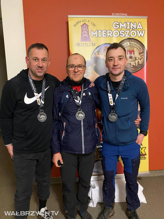 Na mecie VI Mieroszowskiej Nocnej Tułaczki Górskiej