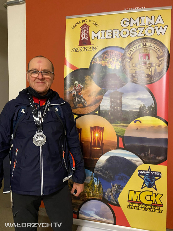 Na mecie VI Mieroszowskiej Nocnej Tułaczki Górskiej