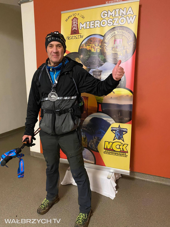 Na mecie VI Mieroszowskiej Nocnej Tułaczki Górskiej