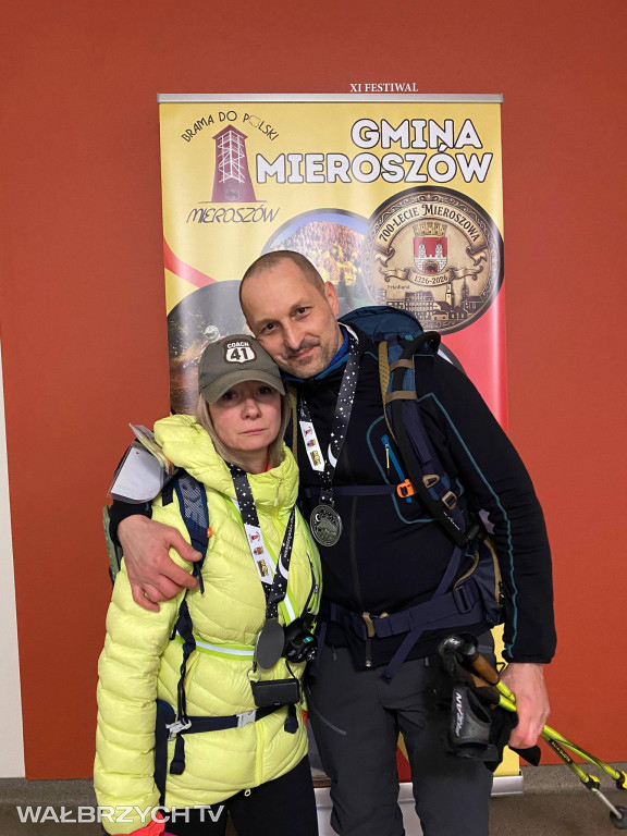 Na mecie VI Mieroszowskiej Nocnej Tułaczki Górskiej