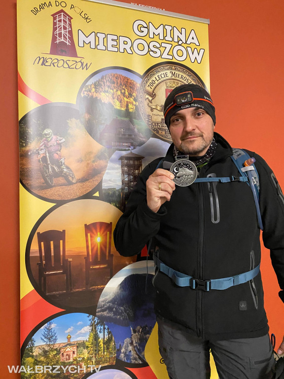 Na mecie VI Mieroszowskiej Nocnej Tułaczki Górskiej