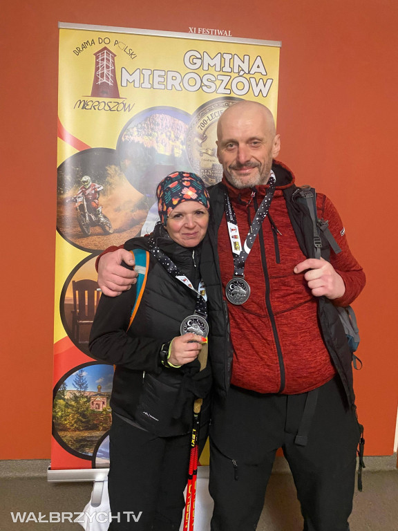 Na mecie VI Mieroszowskiej Nocnej Tułaczki Górskiej