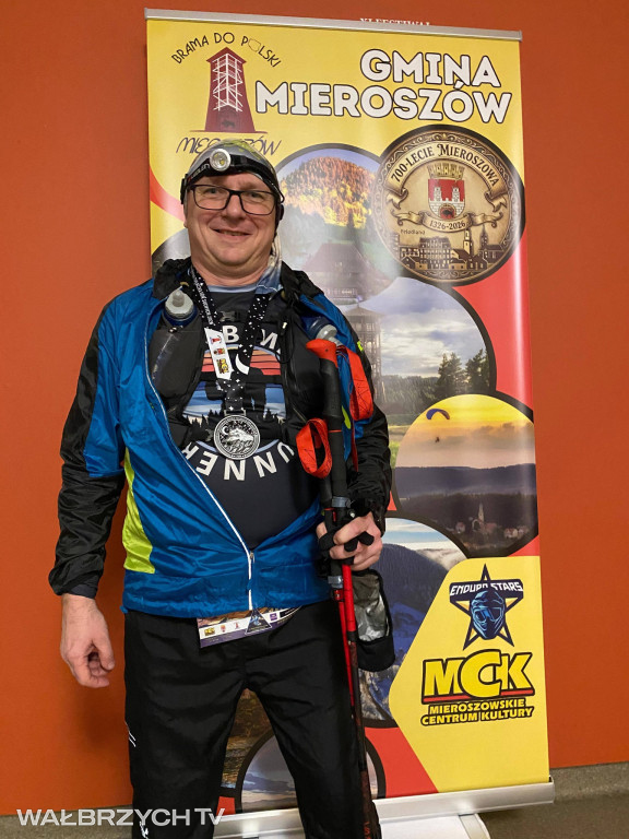 Na mecie VI Mieroszowskiej Nocnej Tułaczki Górskiej