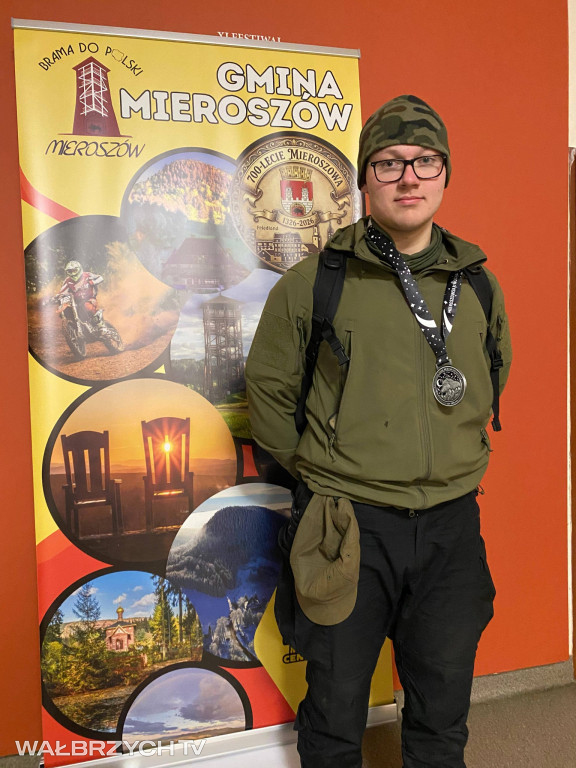 Na mecie VI Mieroszowskiej Nocnej Tułaczki Górskiej