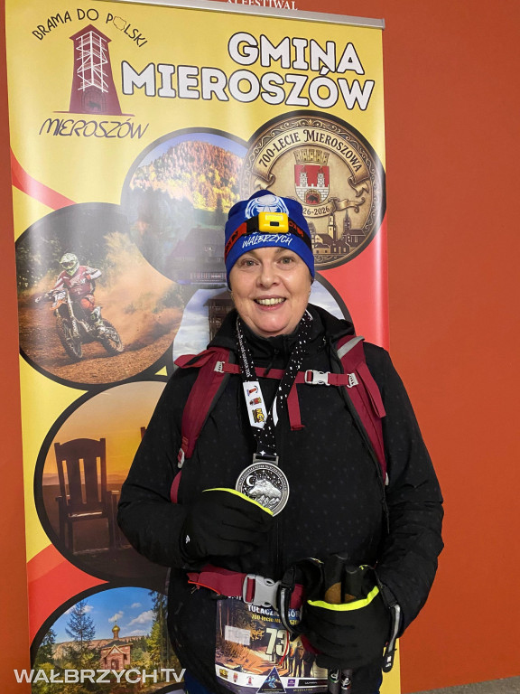 Na mecie VI Mieroszowskiej Nocnej Tułaczki Górskiej