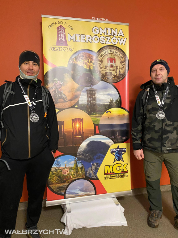 Na mecie VI Mieroszowskiej Nocnej Tułaczki Górskiej