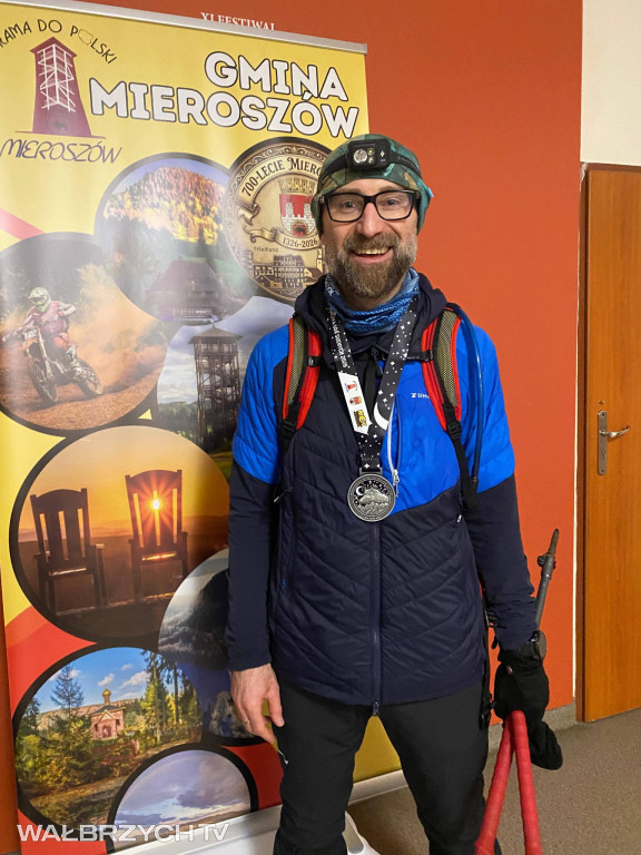 Na mecie VI Mieroszowskiej Nocnej Tułaczki Górskiej