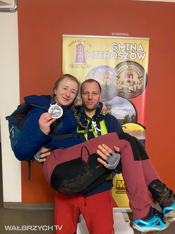 Na mecie VI Mieroszowskiej Nocnej Tułaczki Górskiej