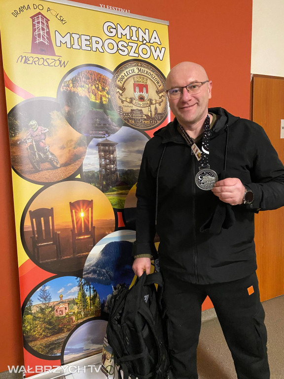 Na mecie VI Mieroszowskiej Nocnej Tułaczki Górskiej