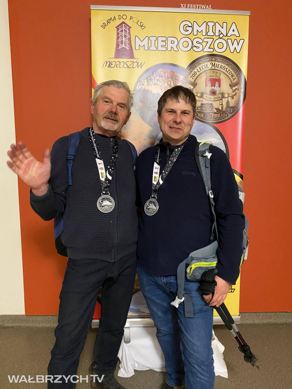 Na mecie VI Mieroszowskiej Nocnej Tułaczki Górskiej