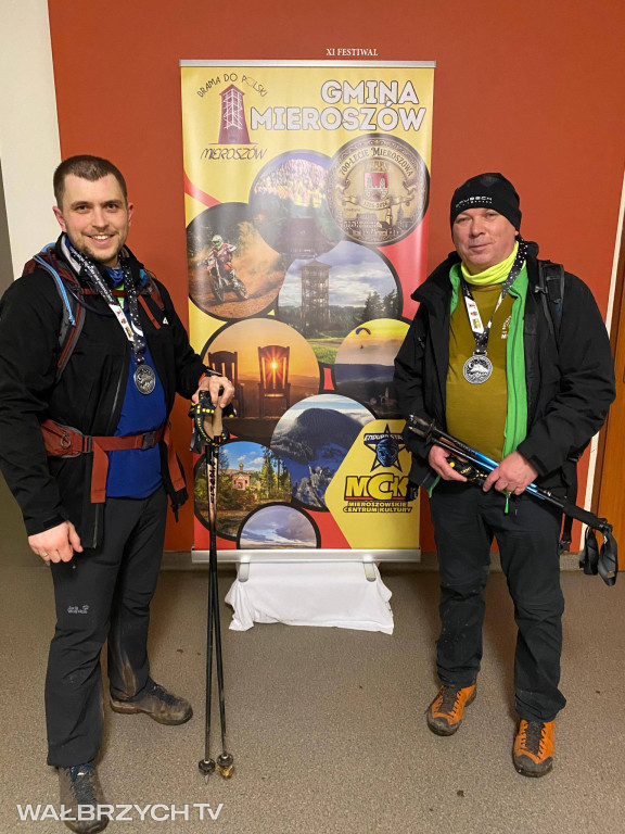 Na mecie VI Mieroszowskiej Nocnej Tułaczki Górskiej