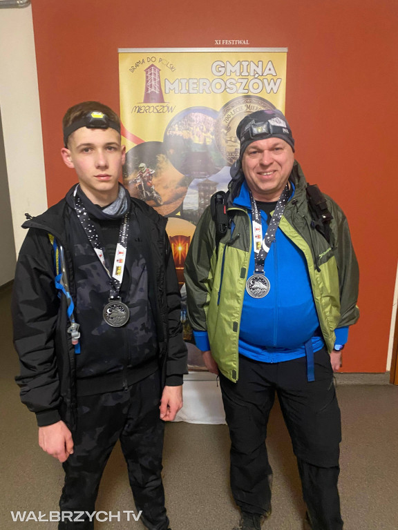 Na mecie VI Mieroszowskiej Nocnej Tułaczki Górskiej