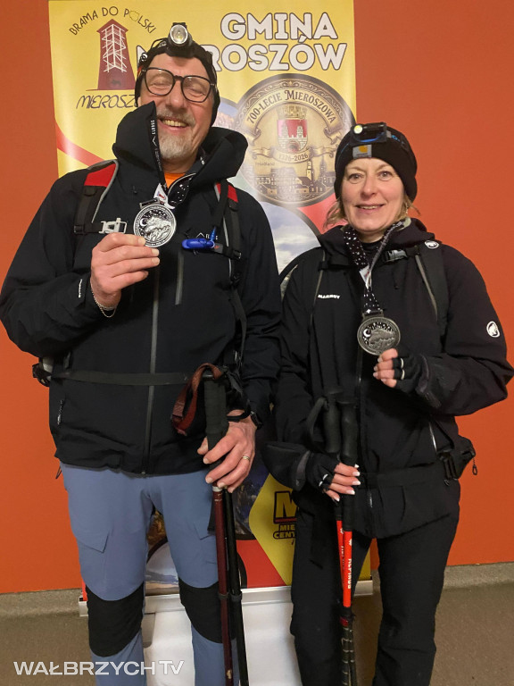 Na mecie VI Mieroszowskiej Nocnej Tułaczki Górskiej