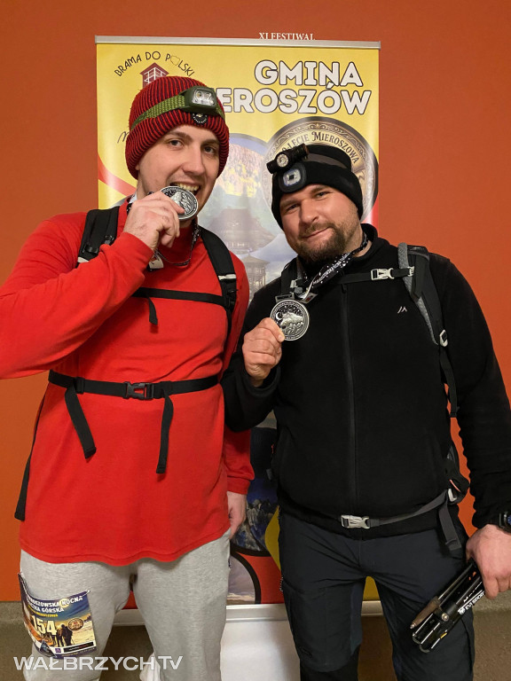 Na mecie VI Mieroszowskiej Nocnej Tułaczki Górskiej