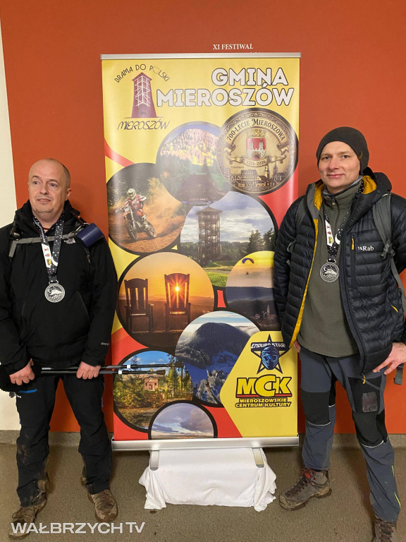 Na mecie VI Mieroszowskiej Nocnej Tułaczki Górskiej