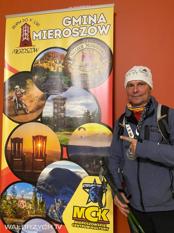 Na mecie VI Mieroszowskiej Nocnej Tułaczki Górskiej