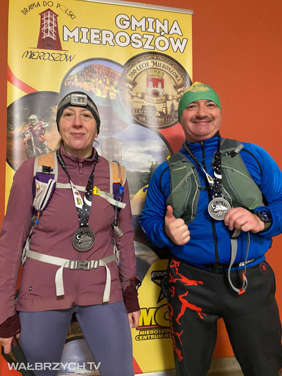 Na mecie VI Mieroszowskiej Nocnej Tułaczki Górskiej