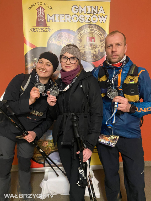 Na mecie VI Mieroszowskiej Nocnej Tułaczki Górskiej