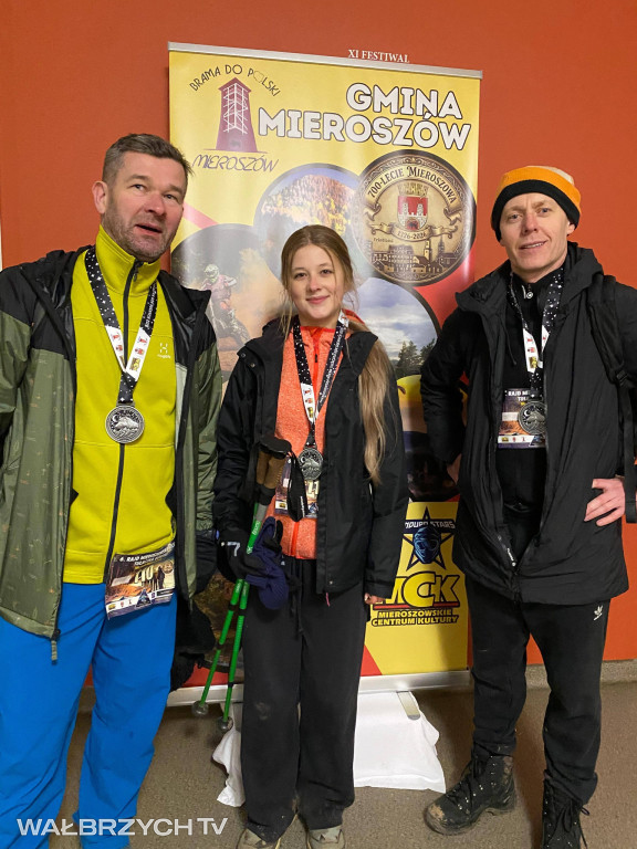 Na mecie VI Mieroszowskiej Nocnej Tułaczki Górskiej