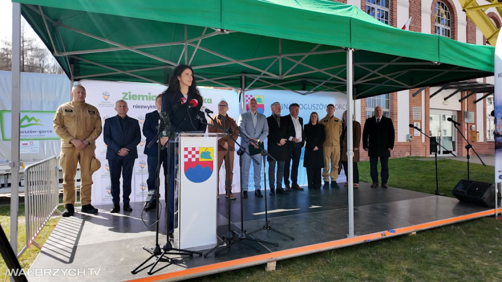 Prezentacja sprzętu z Programu Ochrony Ludności