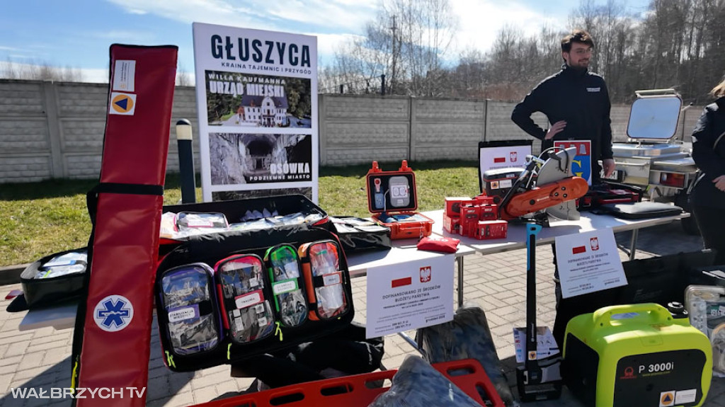 Prezentacja sprzętu z Programu Ochrony Ludności